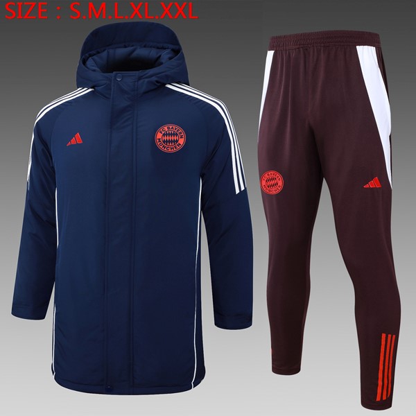 Abrigo Bayern Munich Conjunto Completo 2024-2025 Azul 2